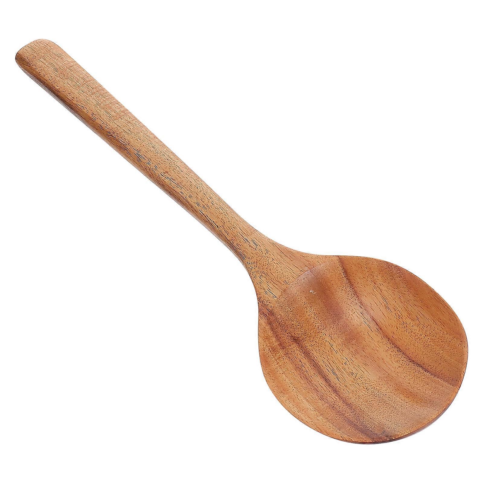 Khaki Cooking Utensils with Long Handle for Kitchen Use 1 Pc Scoop