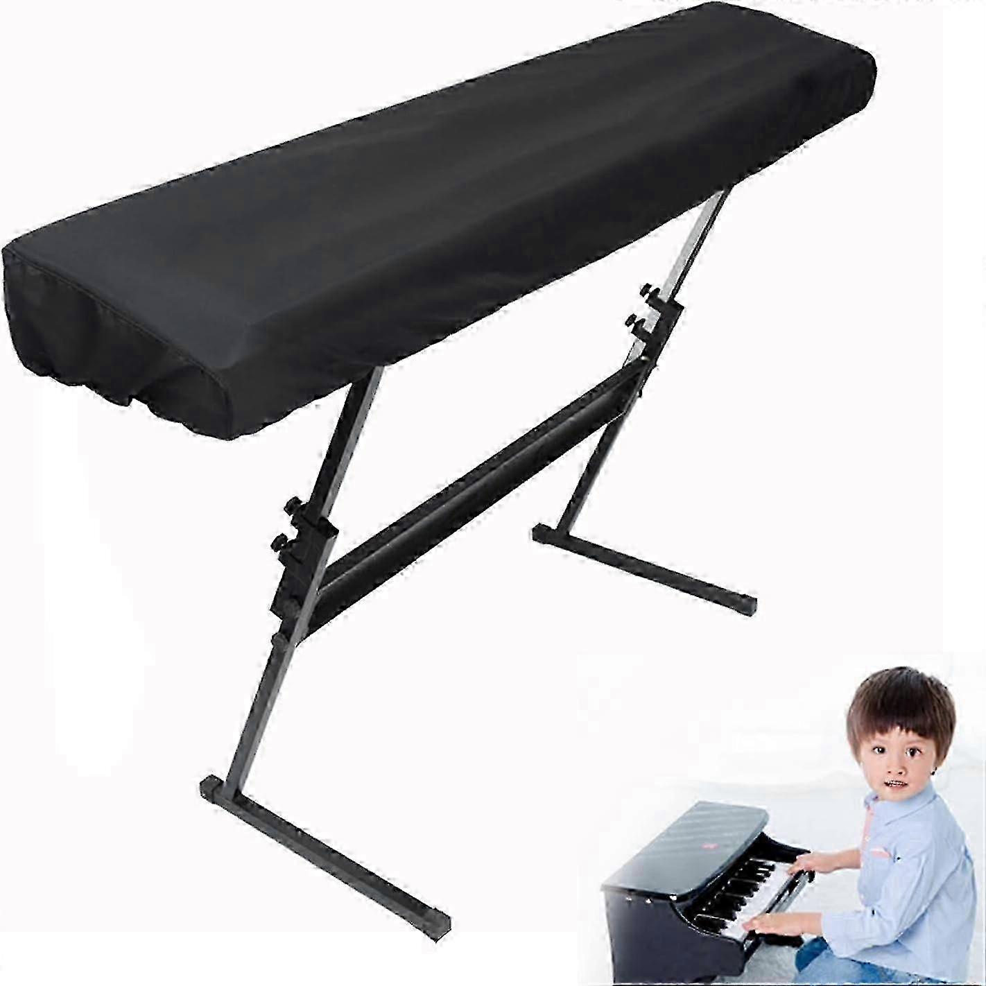2025 new piano keyboard protective cover drawstring closure black digital yamaha casio
