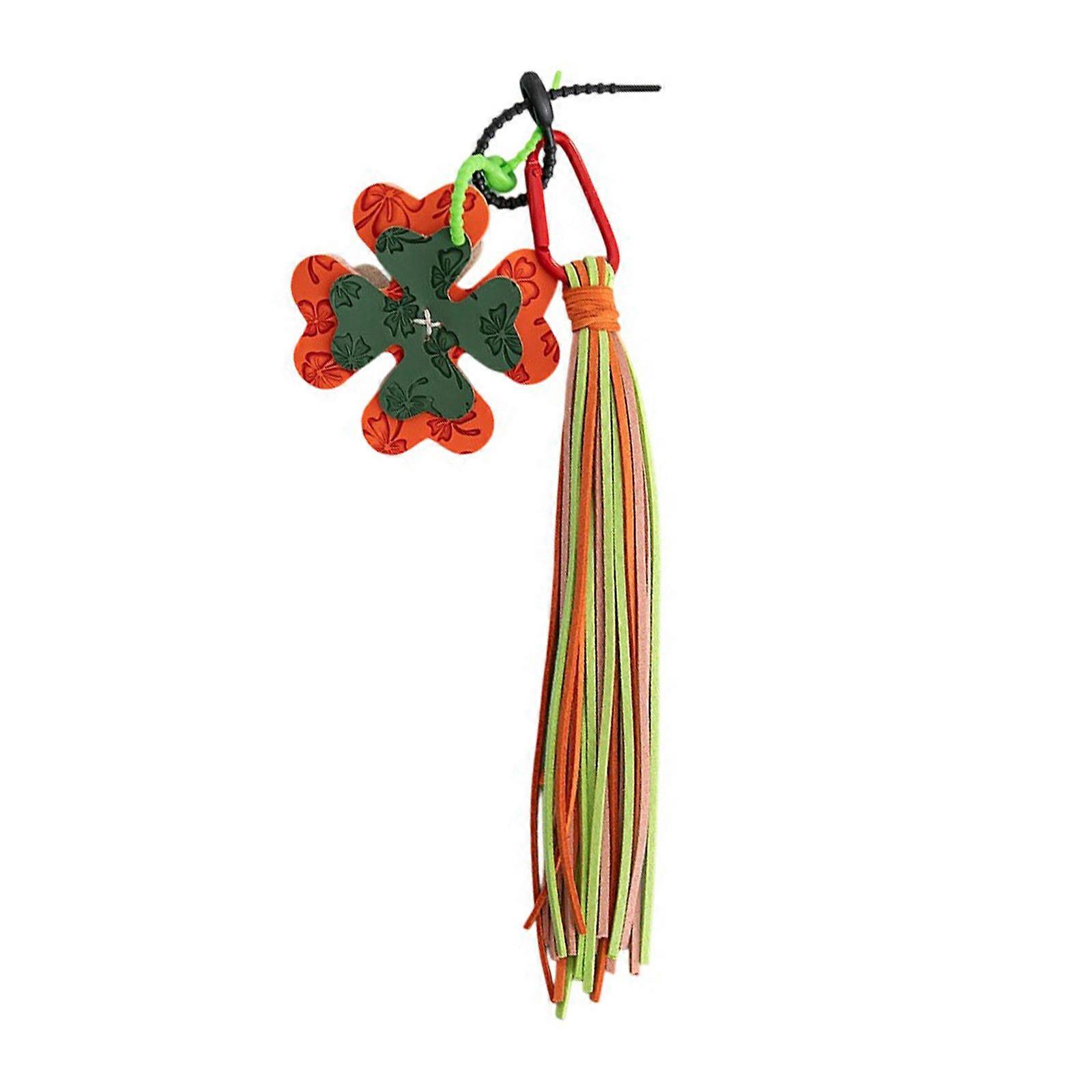 Unique Tassels Bag Charm User Friendly Corduroy Material DIY Keychain Braided Rope Bag Charm For Stylish Purse Decoration Multicolor