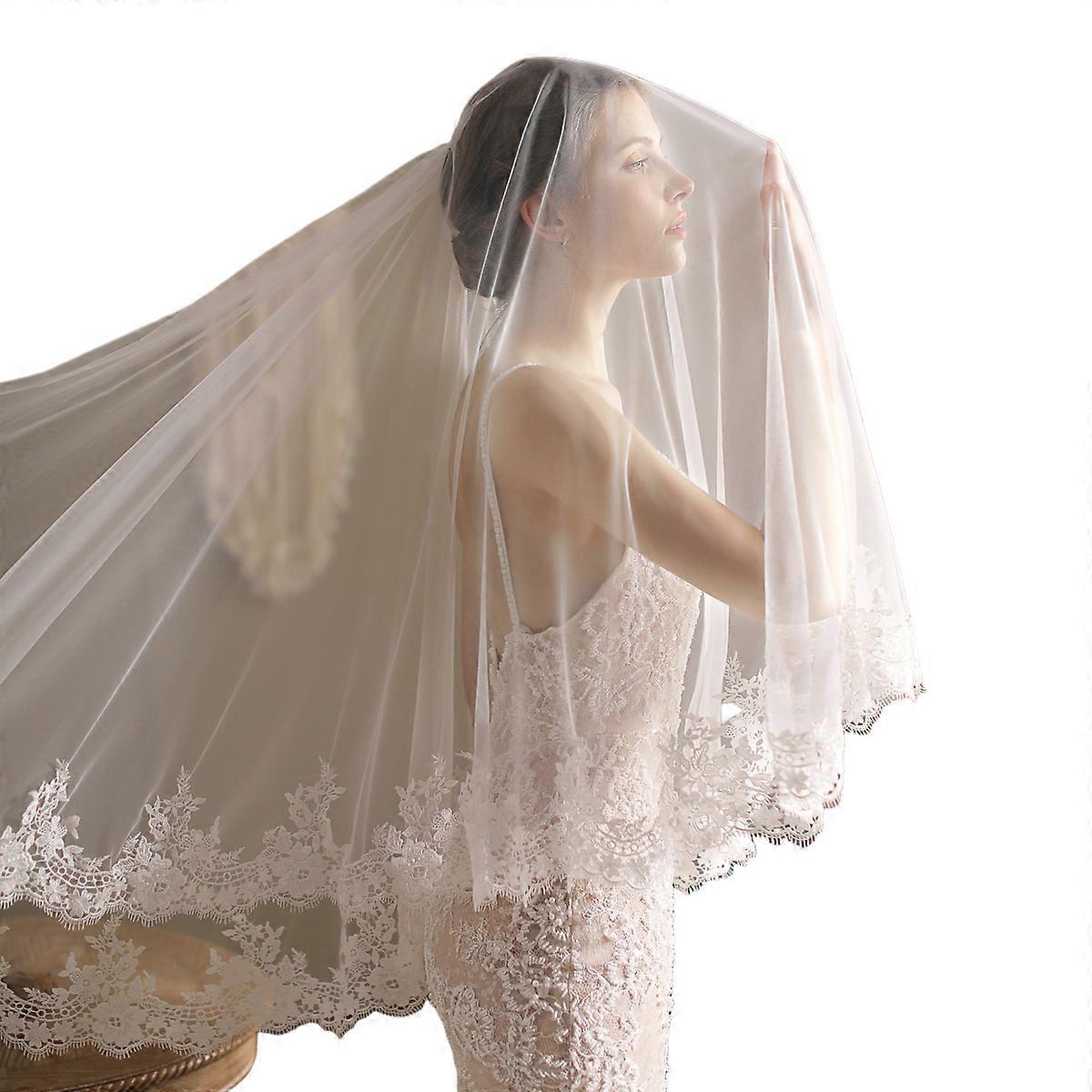 حجاب الزفاف، 90×160 سم، 1 قطعة.