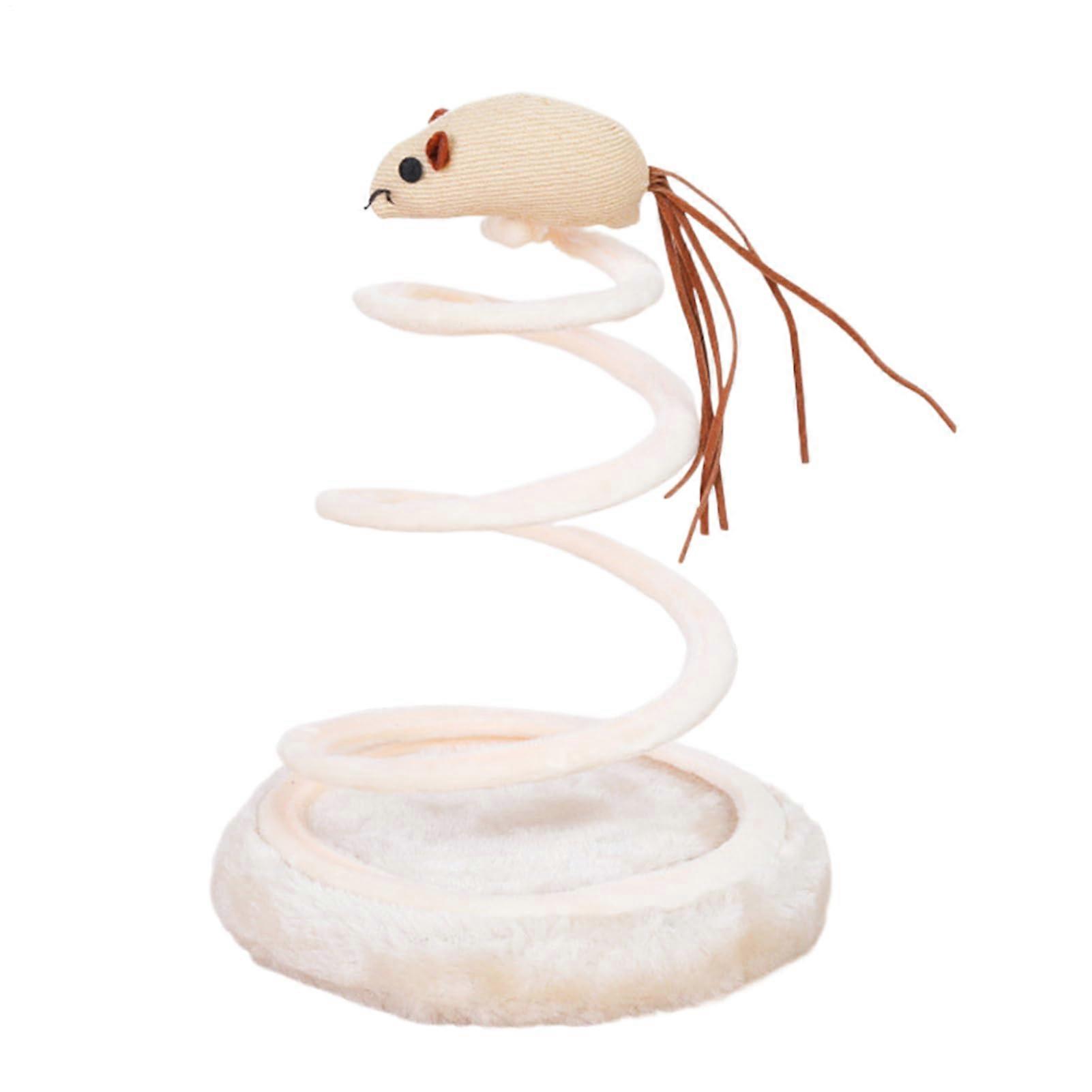 Feather Toy for Cats  Feather Wand Pet Toy, Enrichment with Mouse Toy for All Breeds  Sizes, Reduce Boredom in Kittens