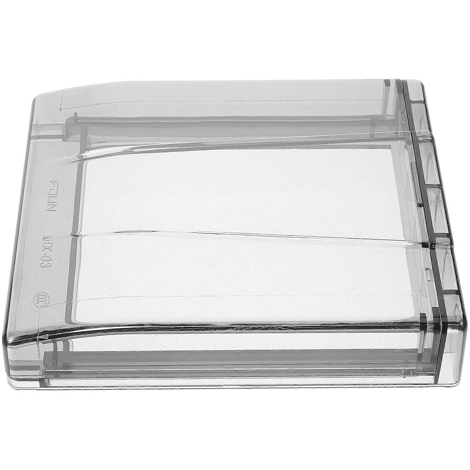 Waterproof Adhesive Outlet Cover for Protection Transparent Wall Socket