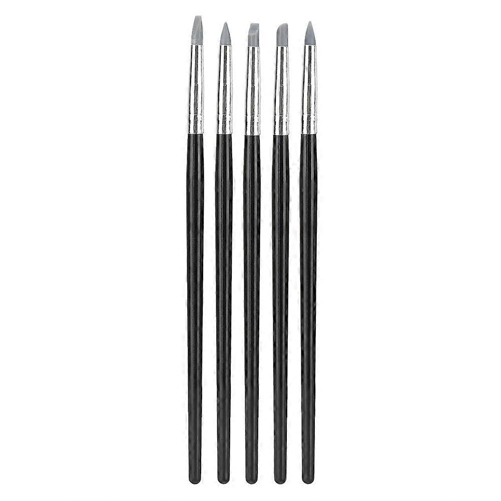 5pcs Clay Sculpting Tool Set Silicone Head Sculpture Tools Shapers Accessory