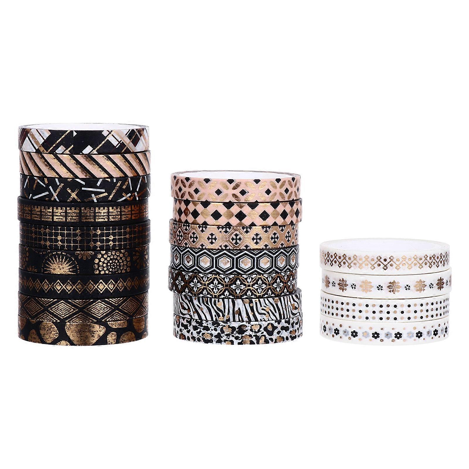 Washi Tapes Hand Account Tape for DIY 20 Rolls Decorative Stickers Set