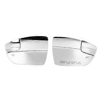 2 Pcs Right Left Side Door Rearview Mirror Glass Car Exterior Accessory Replacement for Focus 2012?2018