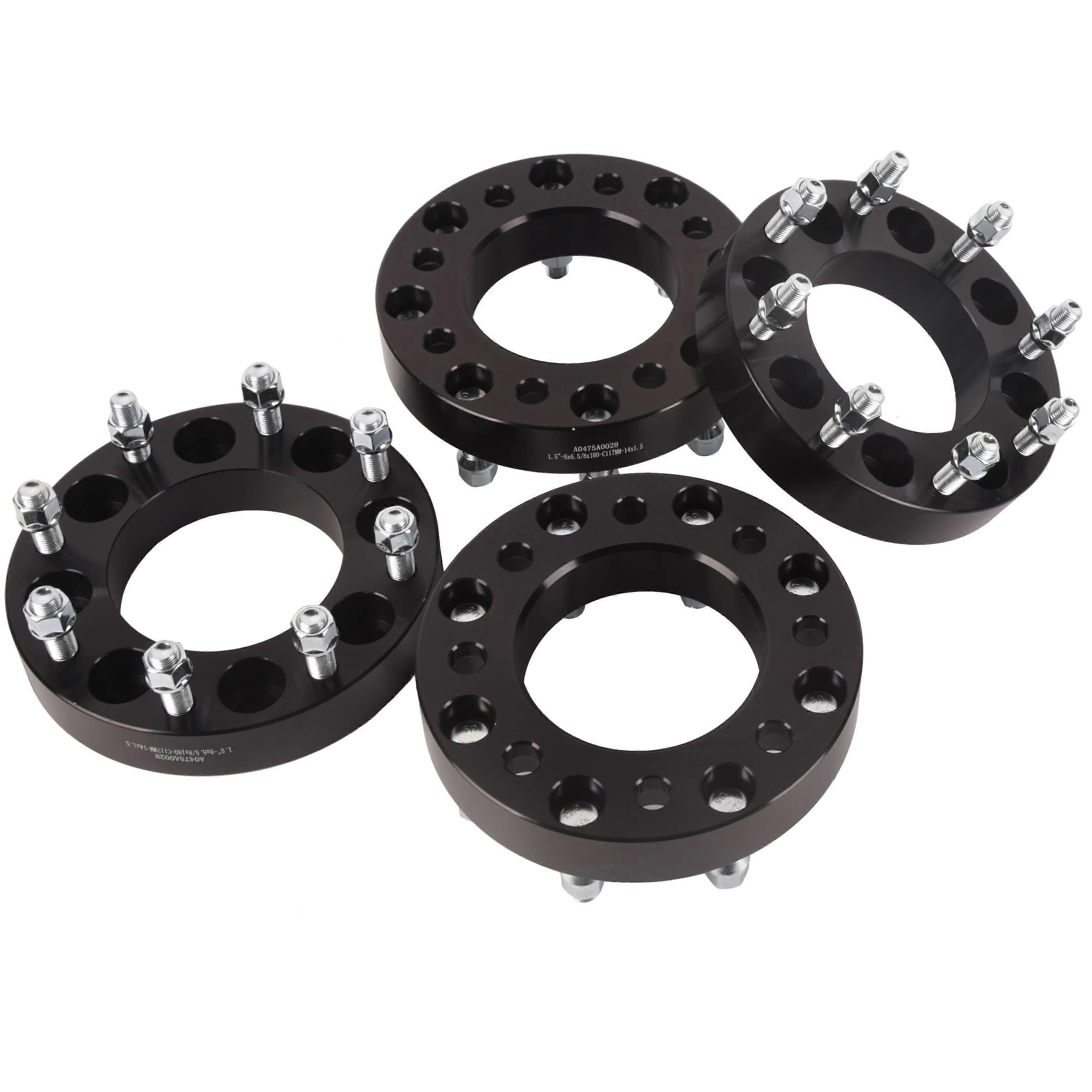 4pcs 1.5" 8x165 8x6.5 to 8x180 Wheel Adapters For Chevy Silverado 1500 2500 3500 NO.4564