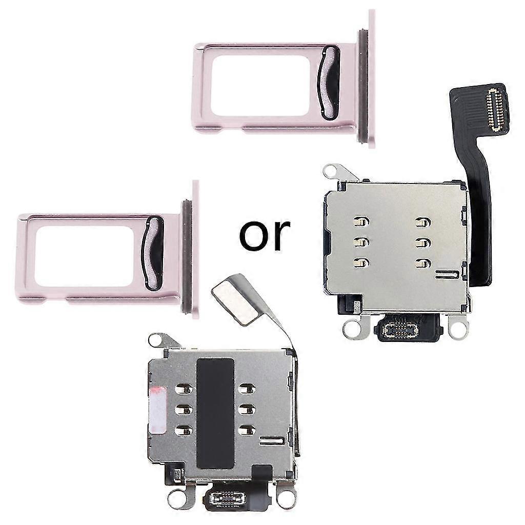 for iPhone 13/13 Pro/13 Pro Max Dual Sim Card Reader Sim Card Tray Replacement