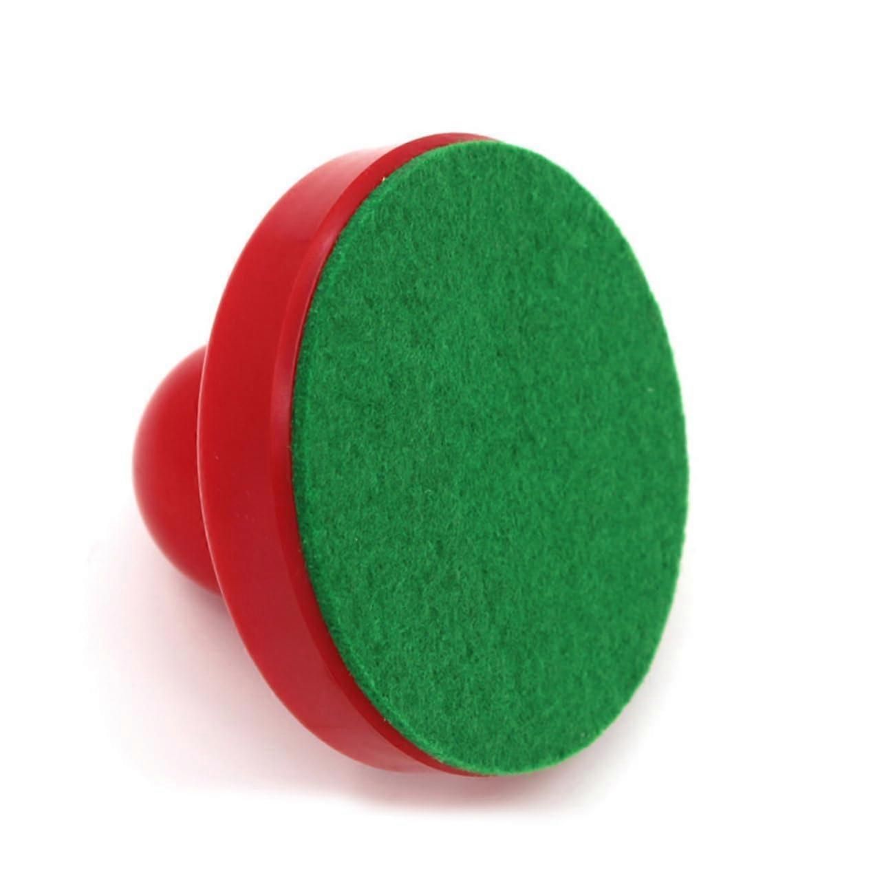 Air Hockey Accessories Set - 8 Red Replacement Paddles and Strikers for Air Hockey Tables and Hockey Sticks