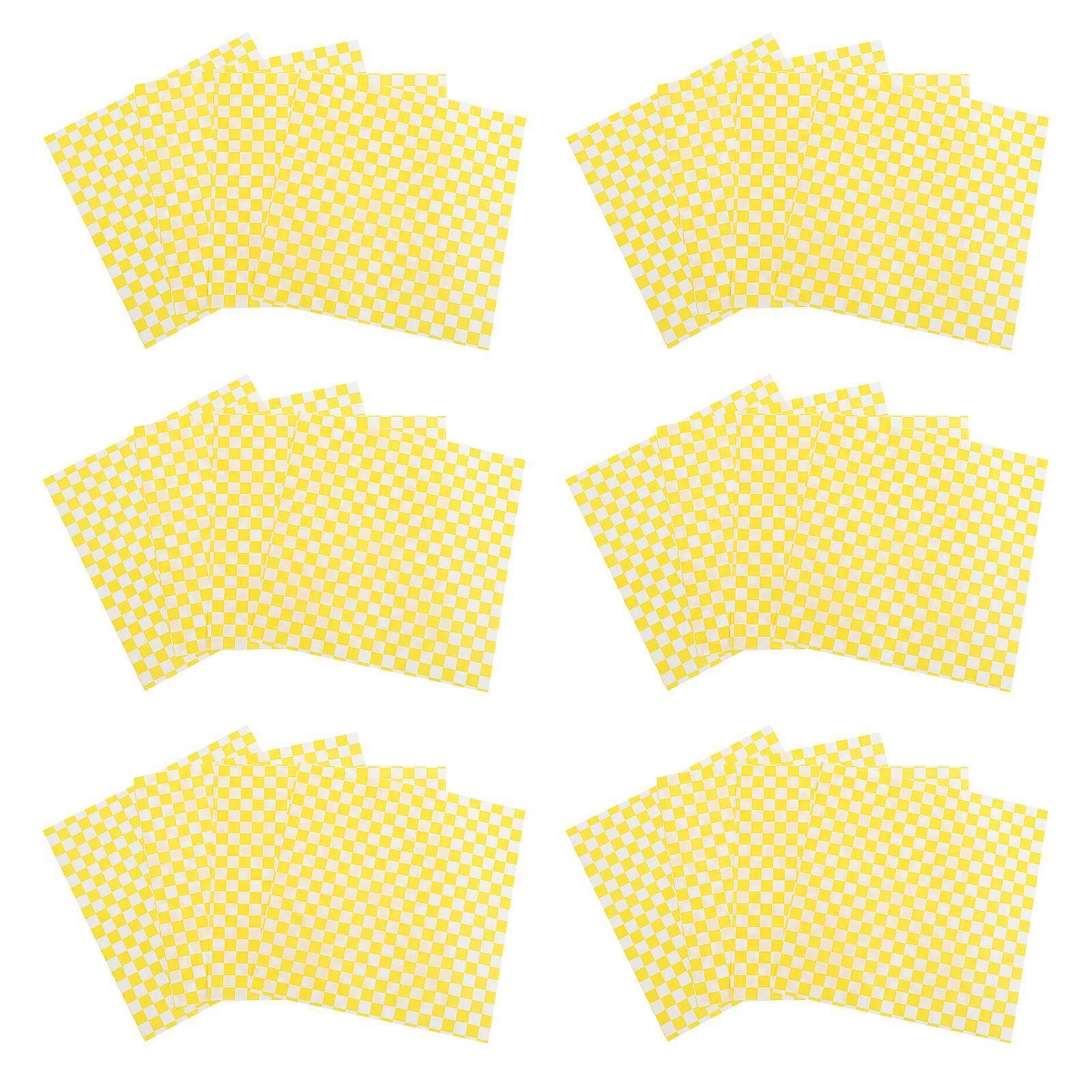 Greaseproof Food Wrapping Paper 50 Sheets, Multi Functional Sandwich Liner for Burgers, Fries, Snacks, Thickened Non Stick Liners for Parties and