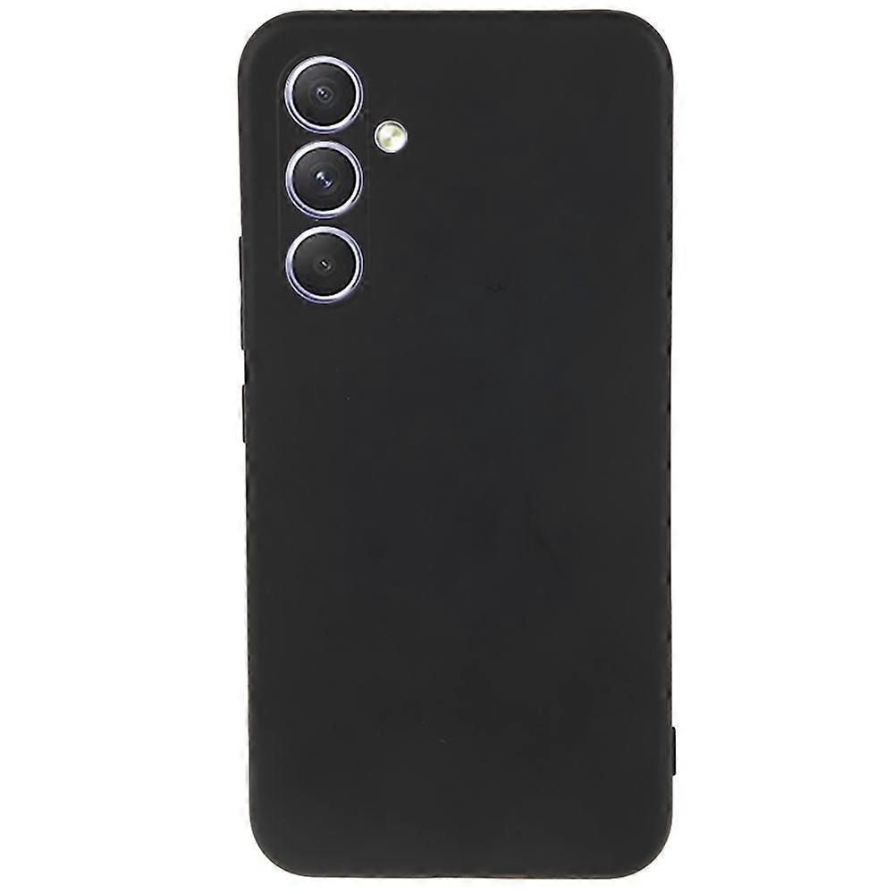 Compatible For Samsung Galaxy S24 FE Case TPU Back Soft Anti-Scratch Fiber Lining Phone Cover