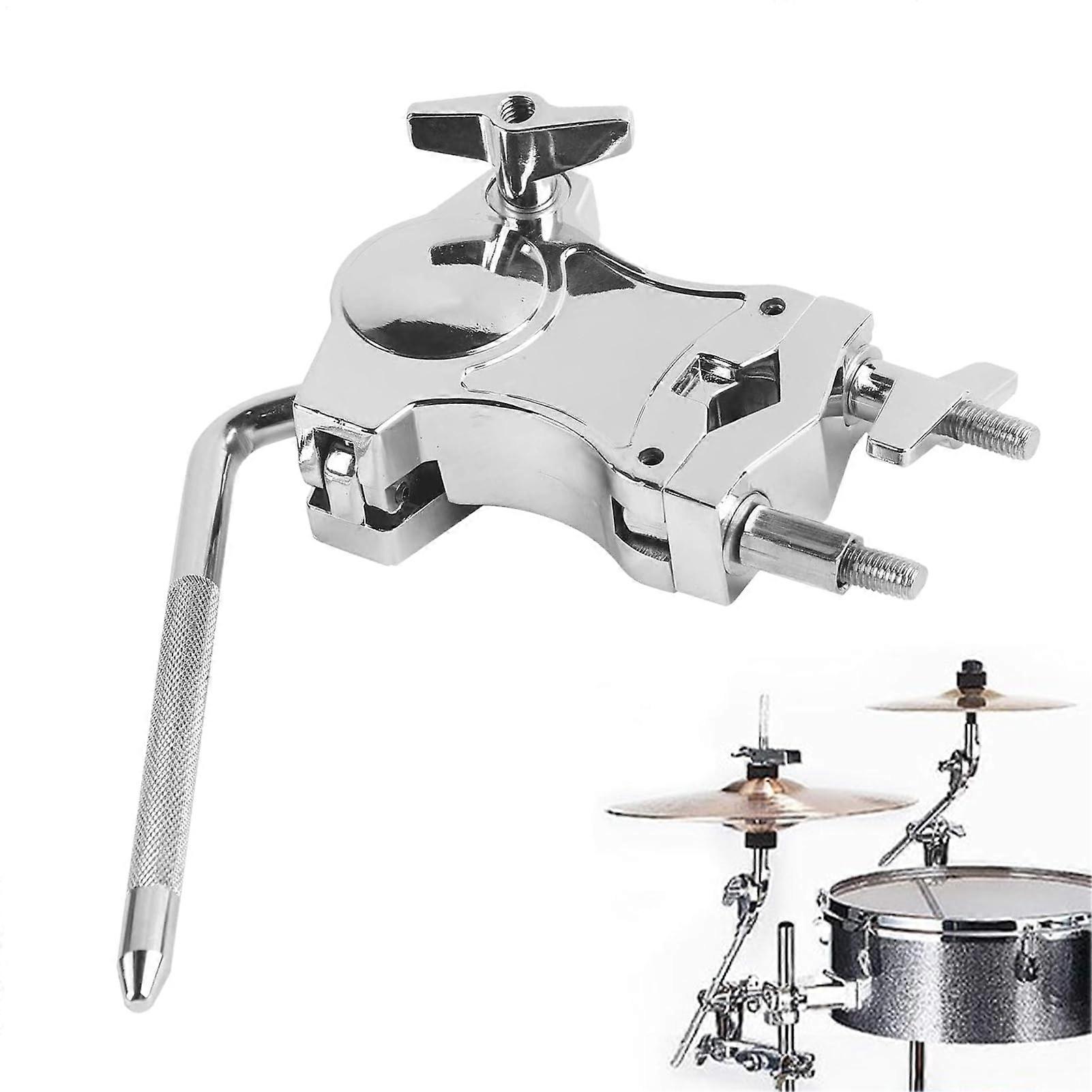 Alloy Mount Bracket  Drum Racks Clamp, 360 Rotating  Heavy Duty Tom, Fits Most Models