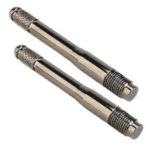 Compact and Portable Design: Lightweight and easy to carry, these wheel hanger pins can be conveniently stored in your toolbox or glove compartment, e