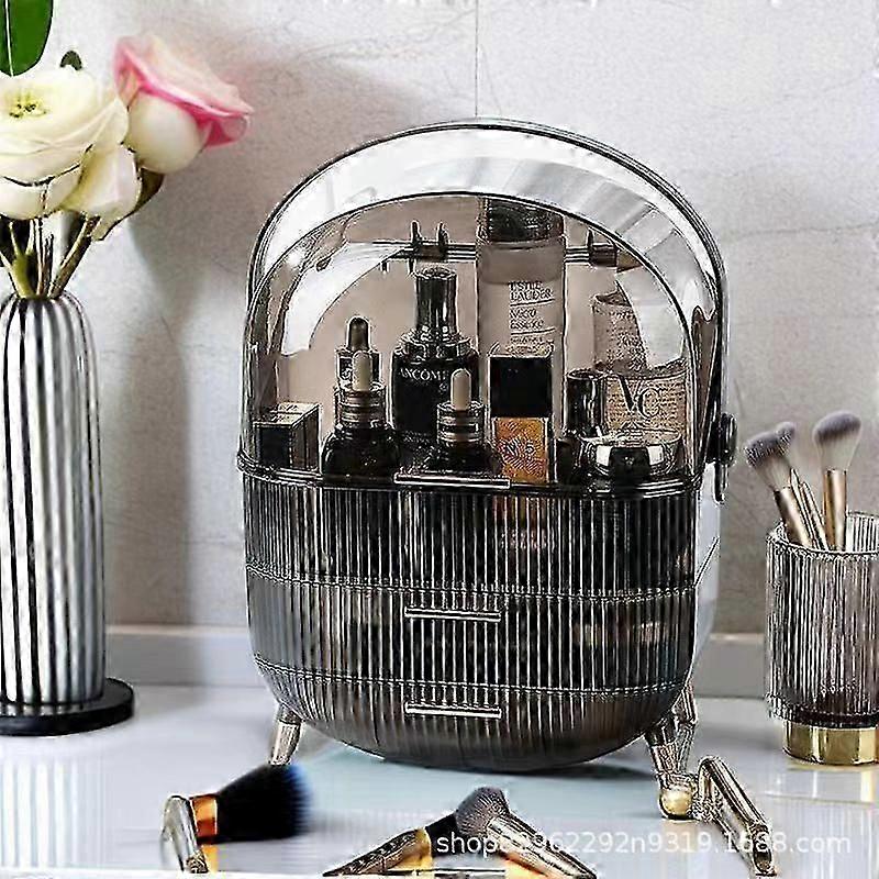 3層化粧品メイクアップ美容収納オーガナイザー化粧品収納ボックス、ジュエリーディスプレイラックスキンケアディスプレイボックス