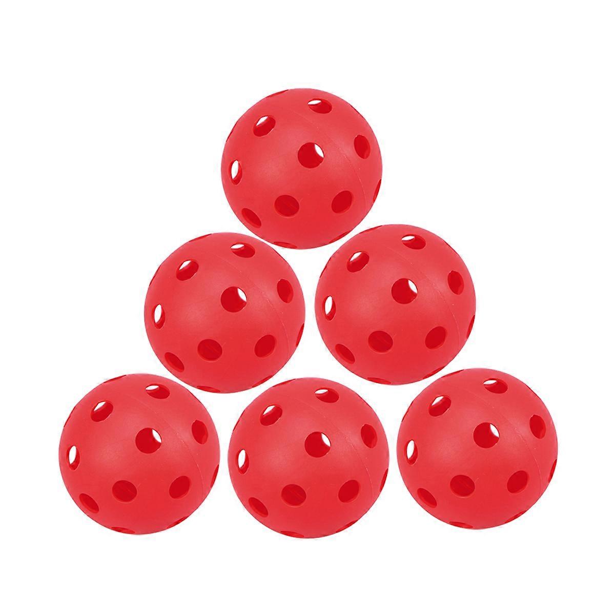 High Visibility Ball Set For Indoor Court Use Pp Material 6Pcs