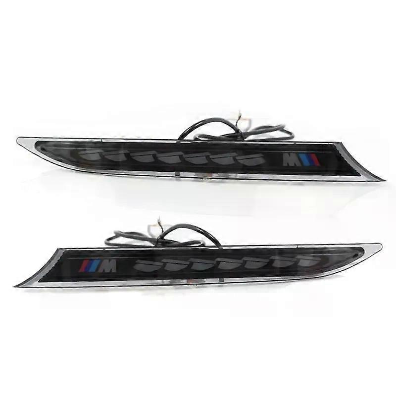 For BMW New 3 Series G20/G28 1 Pair LED Rear Bumper Light Reflector Car DRL with Dynamic Turn Signal Rear Fog Lamp Brake Lights