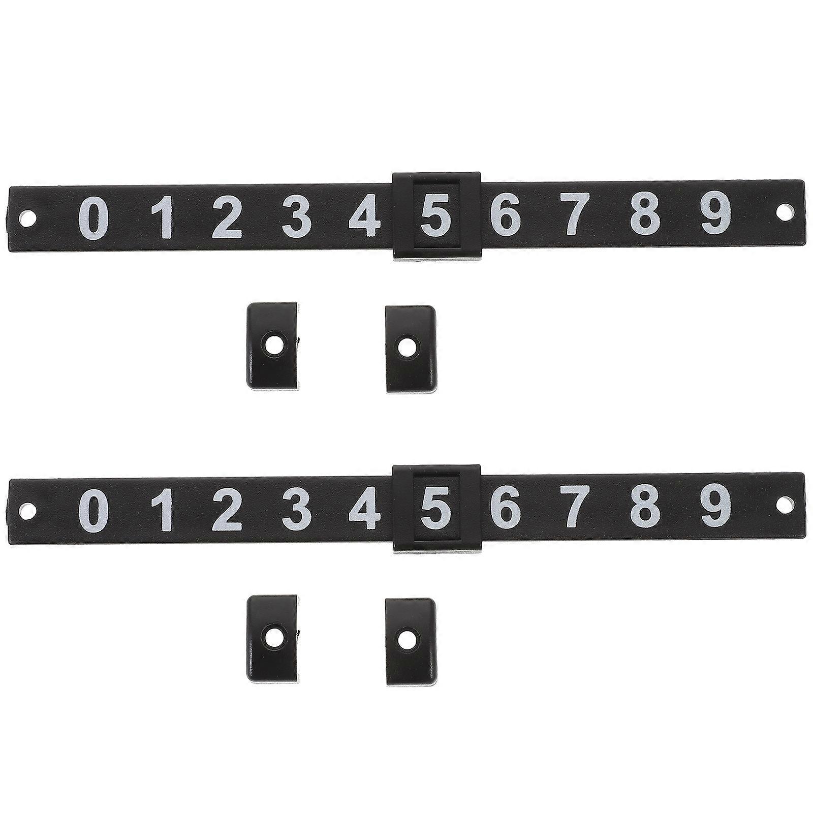 Foosball Score Counters 2pcs Standard Table Football Score Keepers for Soccer Games Easy to Use Replacement Units for Old Score Markers