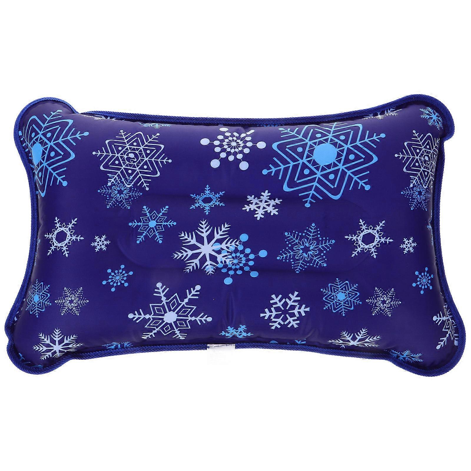 Uppblåsbar poolkudde Kylning Sommar Camping Rektangulär Vattentät Polyester 21.03X13.56X0.08In 1Set