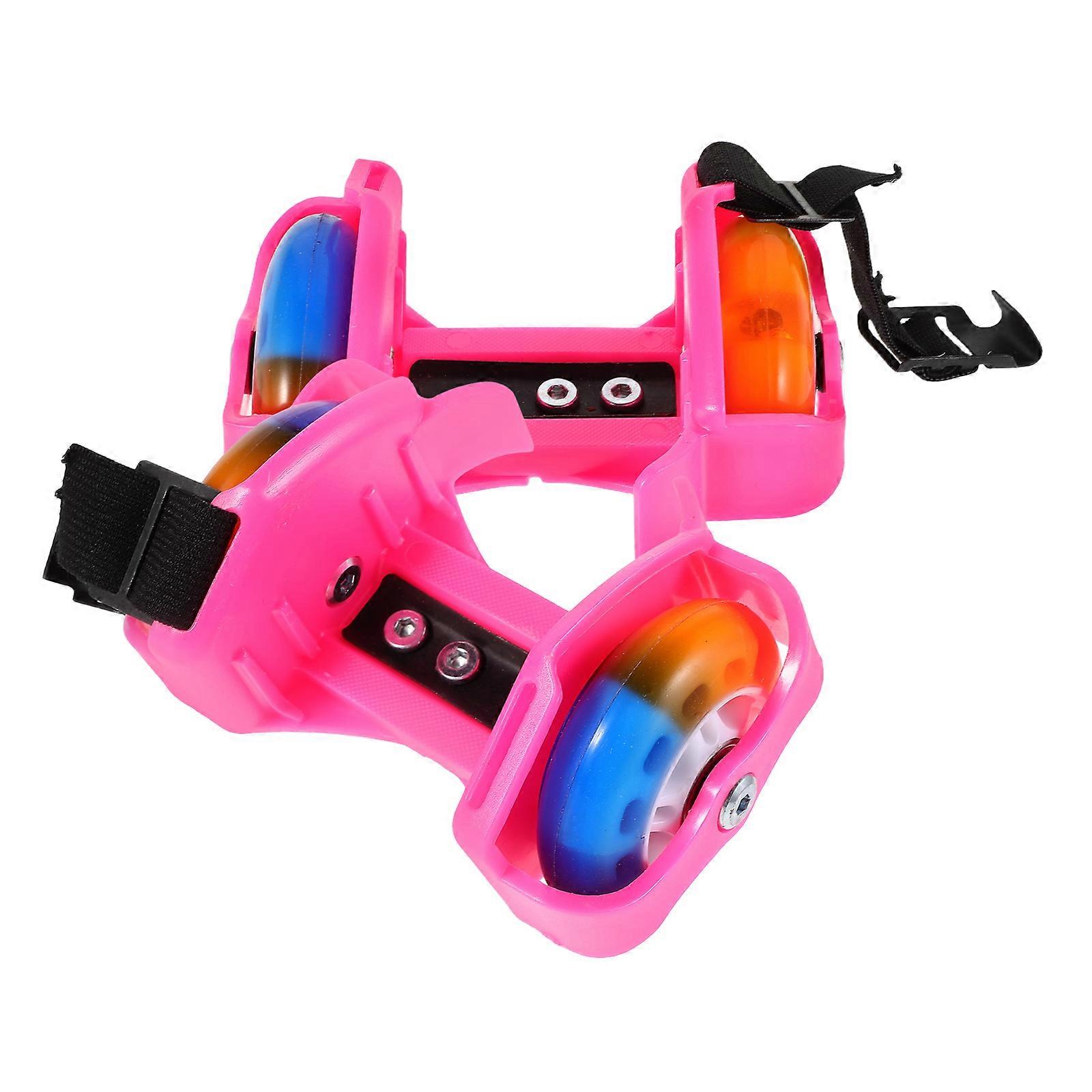 Light Up Roller Skates for Boys with Flashing Wheels   Fun Outdoor & Indoor Skating Shoes for Beginners, Multi Use Design for All Ages