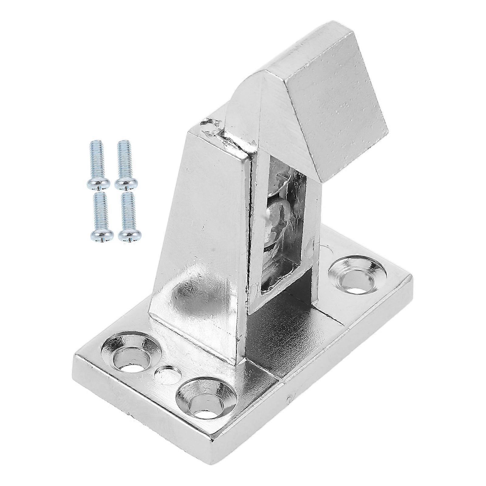 Refrigerator Latch Hook Silver For Freezer Doors Commercial Rv Easy Install Secure Closure 1Set
