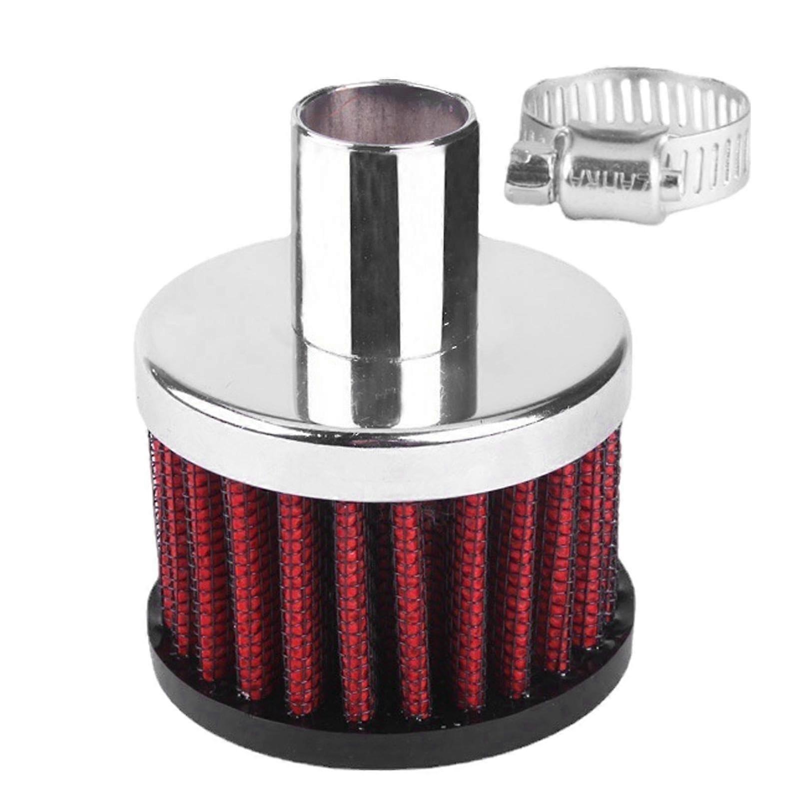 Motorcycle Air Filter Cleaner with Small Intake Filters for Cars and Motorcycles, Cold Air Vent Filter, High-Performance Compatibility