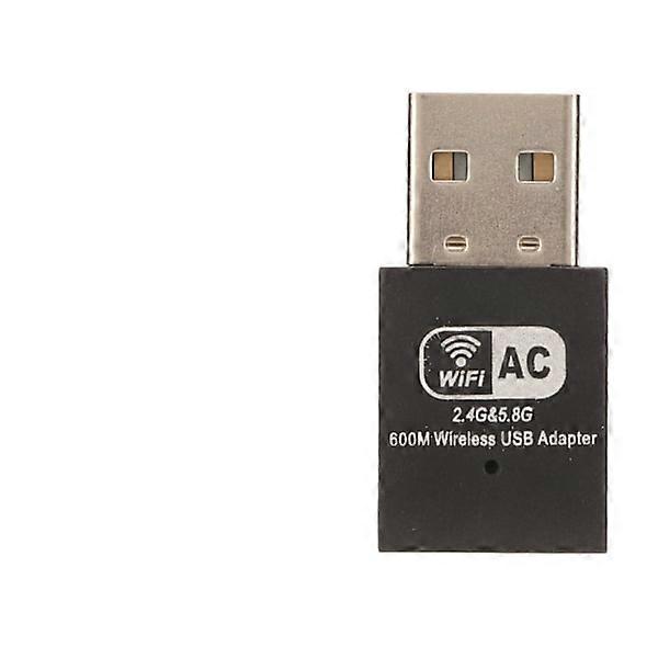 بطاقة الشبكة اللاسلكية W58 RTL8811AU 600M نقل هوائي مدمج مزدوج النطاق WIFI استقبال ل Win