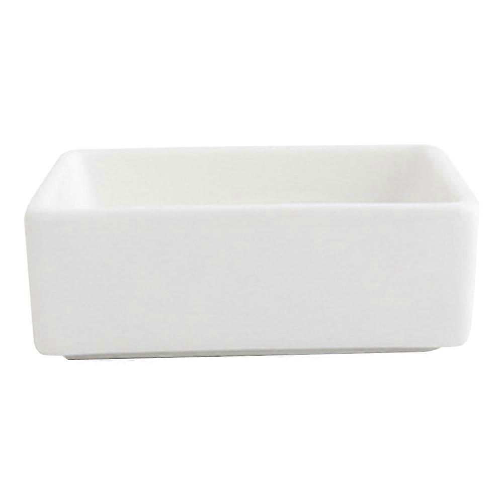 White Ceramic Small Serving Bowl Ideal for Dips Sauces and Snacks Easy to Clean Perfect for Home Use