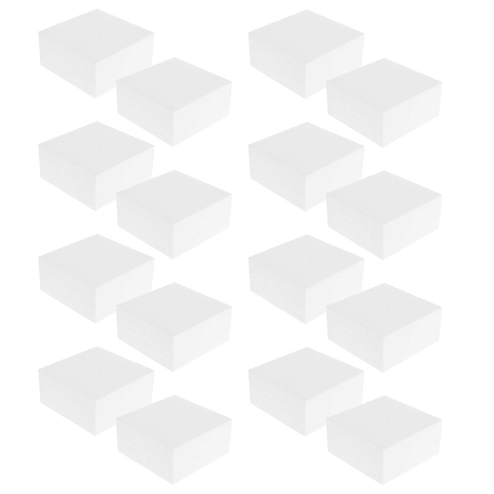 20pcs Craft Foam Blocks for DIY Wedding Accessories Square Foams Bricks
