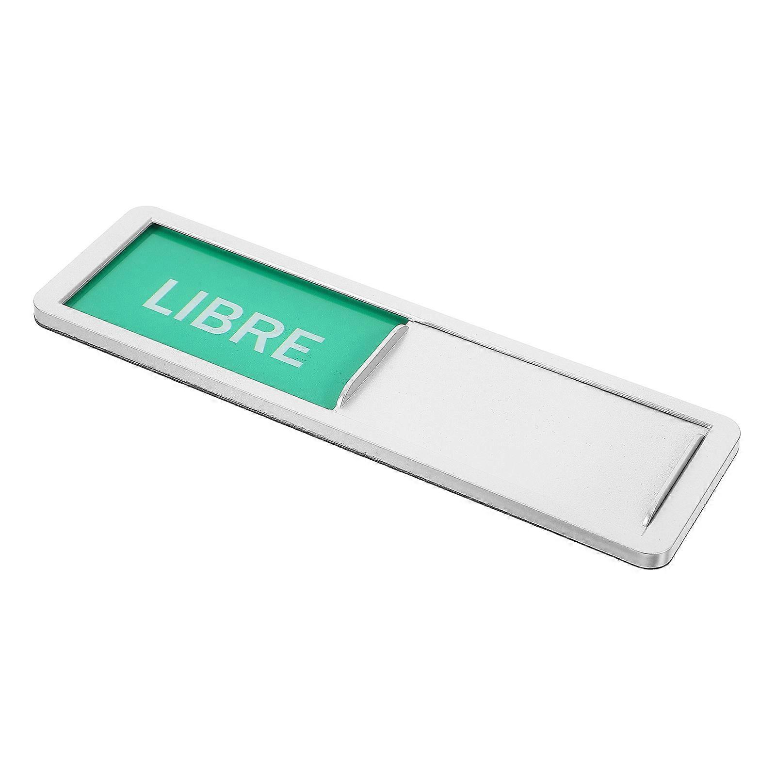 Sliding Door Indicator Sign for Conference Rooms, Offices, Bathrooms In Use/Vacant Status Display for Hotels, Hospitals, and Offices Privacy Sign