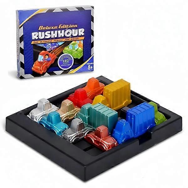 Puzzle Traffic Rush Hour Game, Racing Rush Hour Car Huarong Road Logical Reasoning Board Game