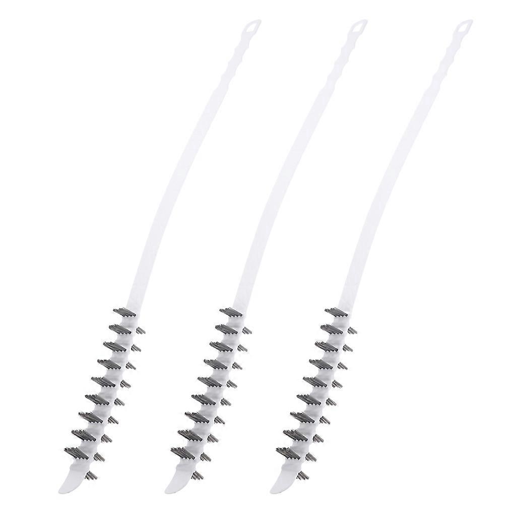 Flexible Washer Cleaner Brush Suitable For Front Load Washers And Household Use 3Pcs For Debris Removal