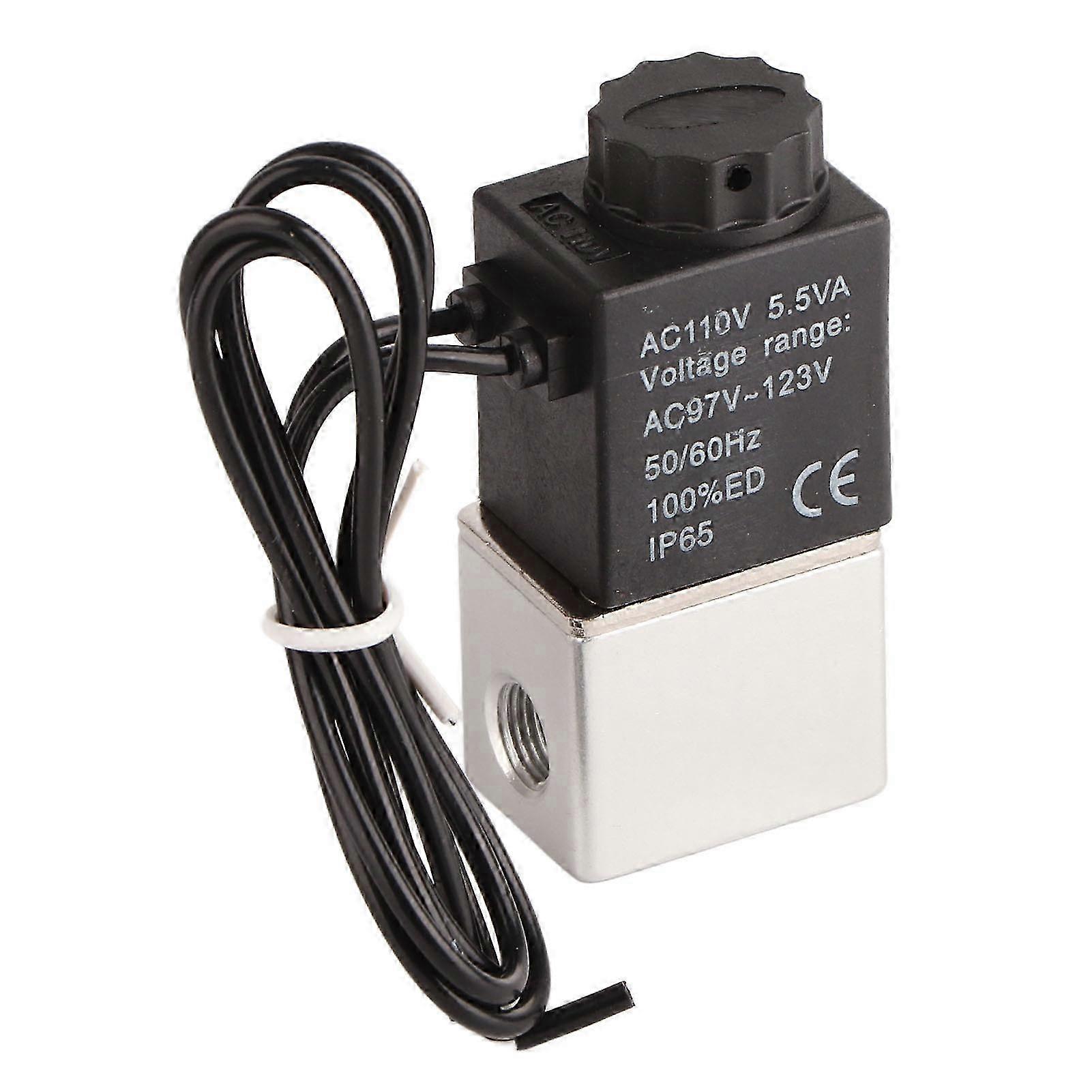 2 Position 2 Way Solenoid Valve Normally Open Stable Durable Electromagnetic Valve AC110V