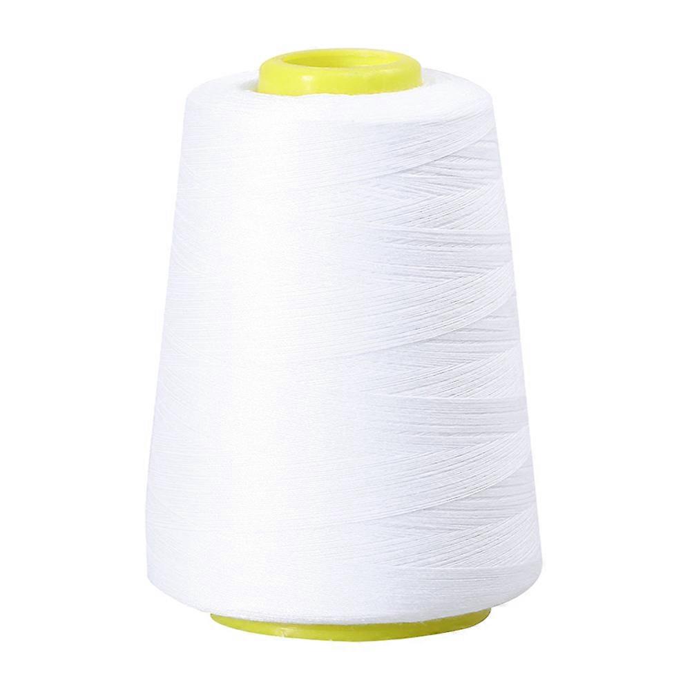 All Purpose Sewing Thread 4000 Yards Ideal For Dress Making And Carpet Making White Polyester Quality 1Pcs