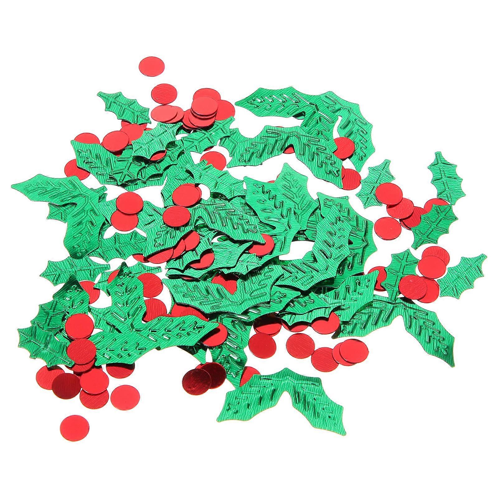 عيد الميلاد تحت عنوان قصاصات ورق بريق ديكور لحفلة زفاف عيد ميلاد 1 مجموعة من 45 جرام متنوعة اللون هولي الديكور