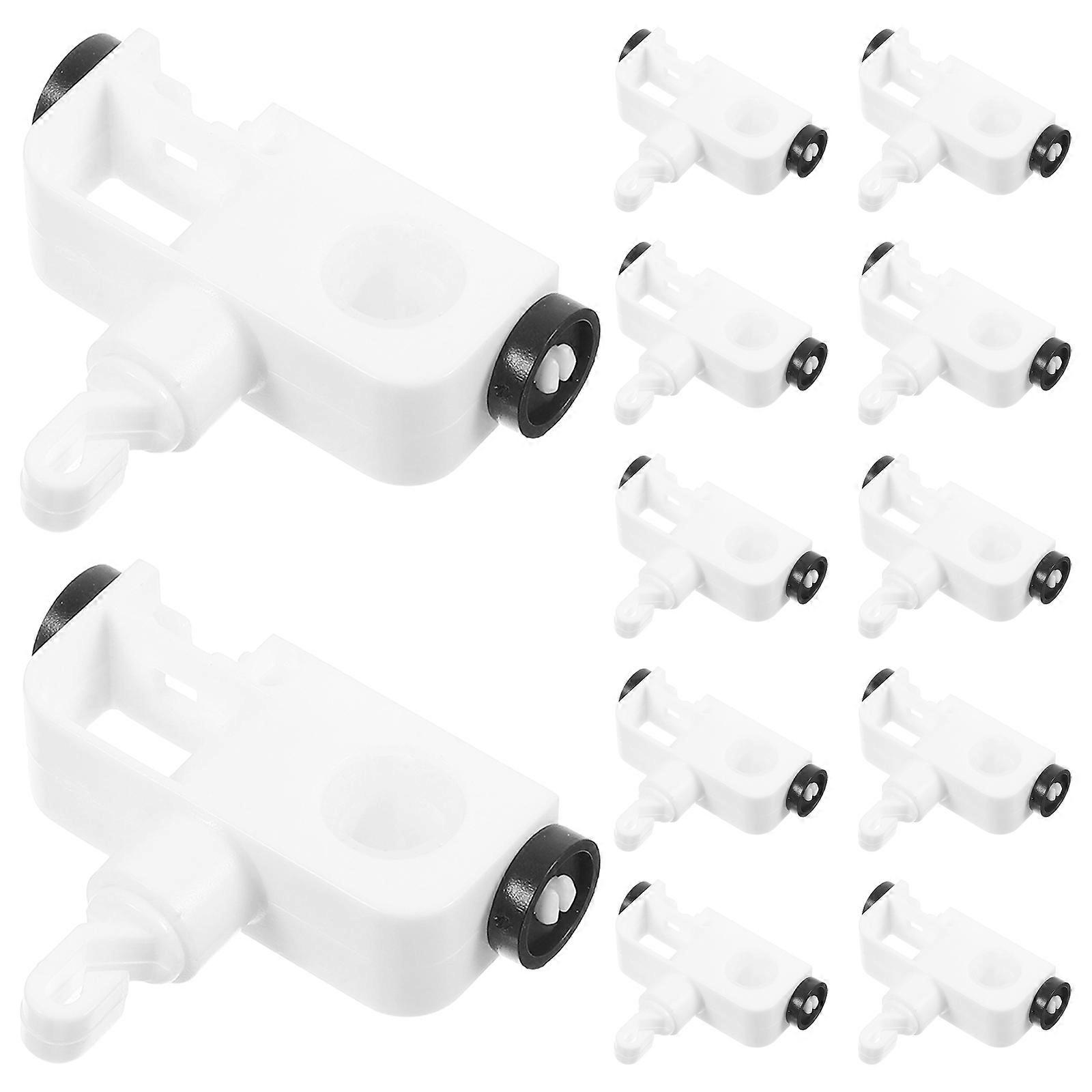 DIY Installation Vertical Blind Carrier Parts Kit - 12Pcs Smooth Sliding Solution For Various Spaces