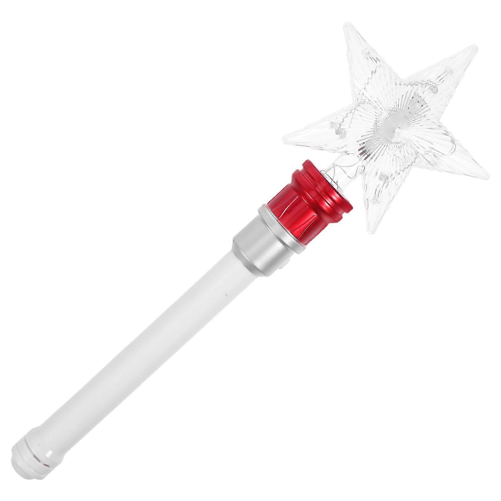 Glowing Rotating Star Wand for Party Favors, Concerts, Festivals – Light Up Fairy Stick for Princess Costumes