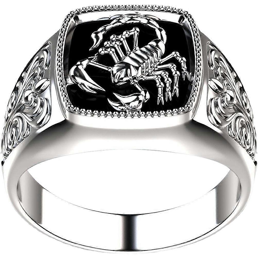 Punk Rings For Men Scorpion Ring Decorative Wedding Party Gift 1Pack
