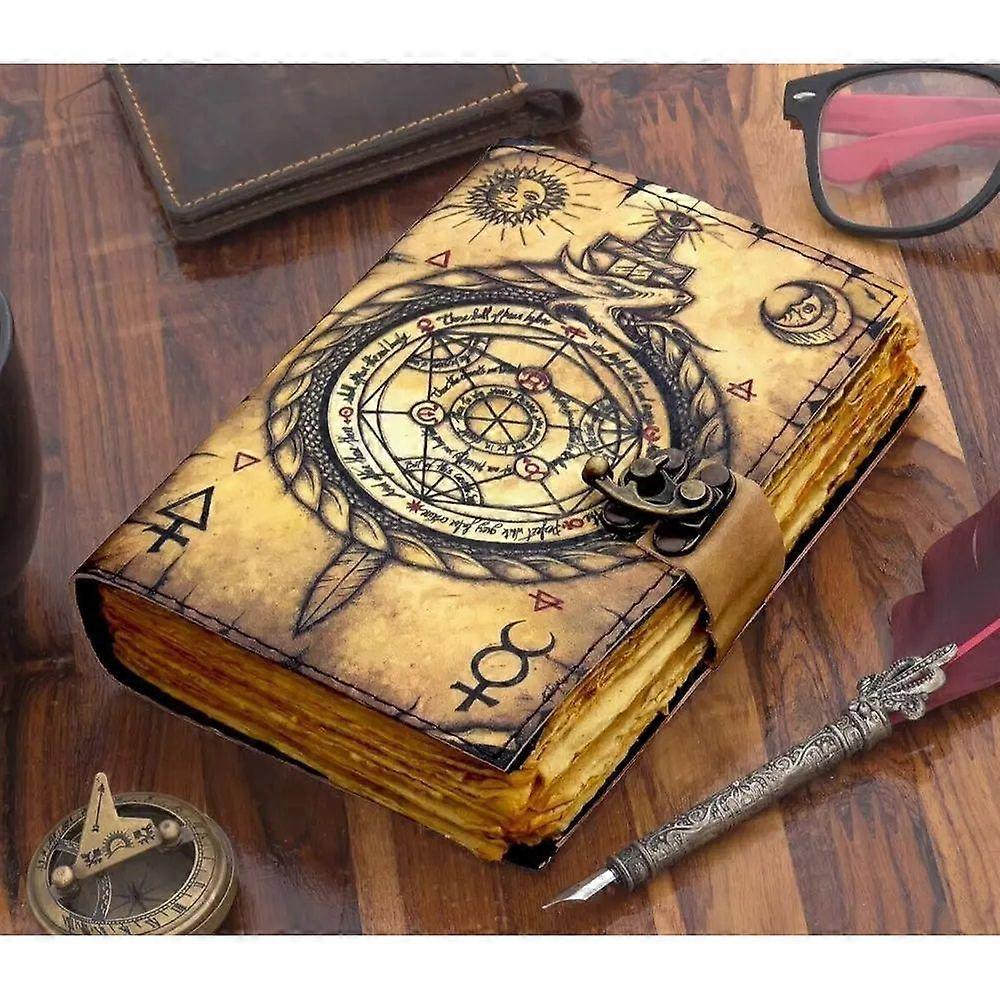 Κενό βιβλίο ξόρκι του σκιώδους περιοδικού Μαγεία προμήθειες ξόρκι μάγισσα για άνδρες γυναίκες