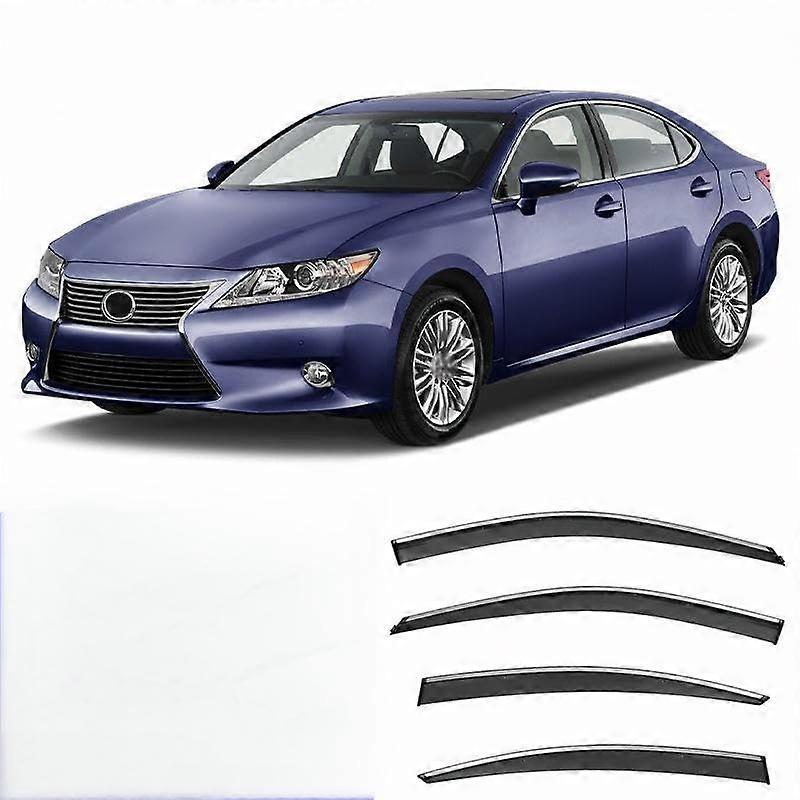 Car Window Rain Guard Wind Deflector Side Window Shade Accessories for Lexus ES MK6-XV60 2012-2017