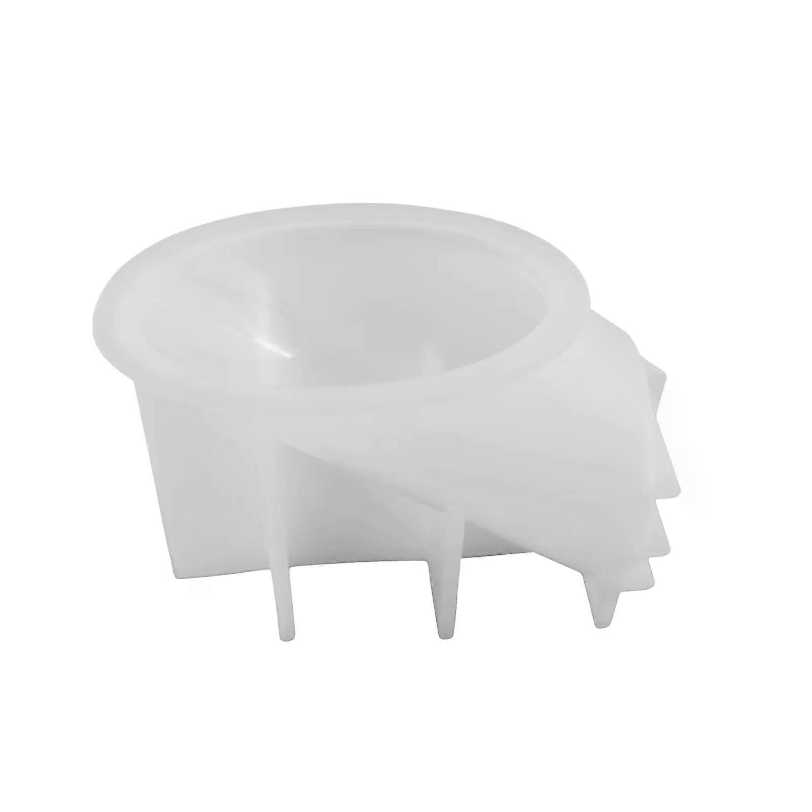 Bookends Resin Beveled Column Molds Beveled Column Resin Casting Mold For Flower Preservation Decorative