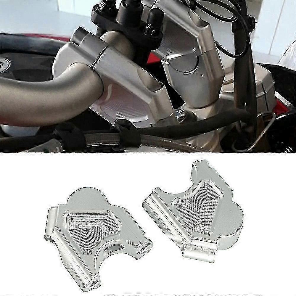 Intake & Adapter Extensions for BMW F800GS Adventure 2014 & F800GT Handlebars - Riser Clamp Mount Extension