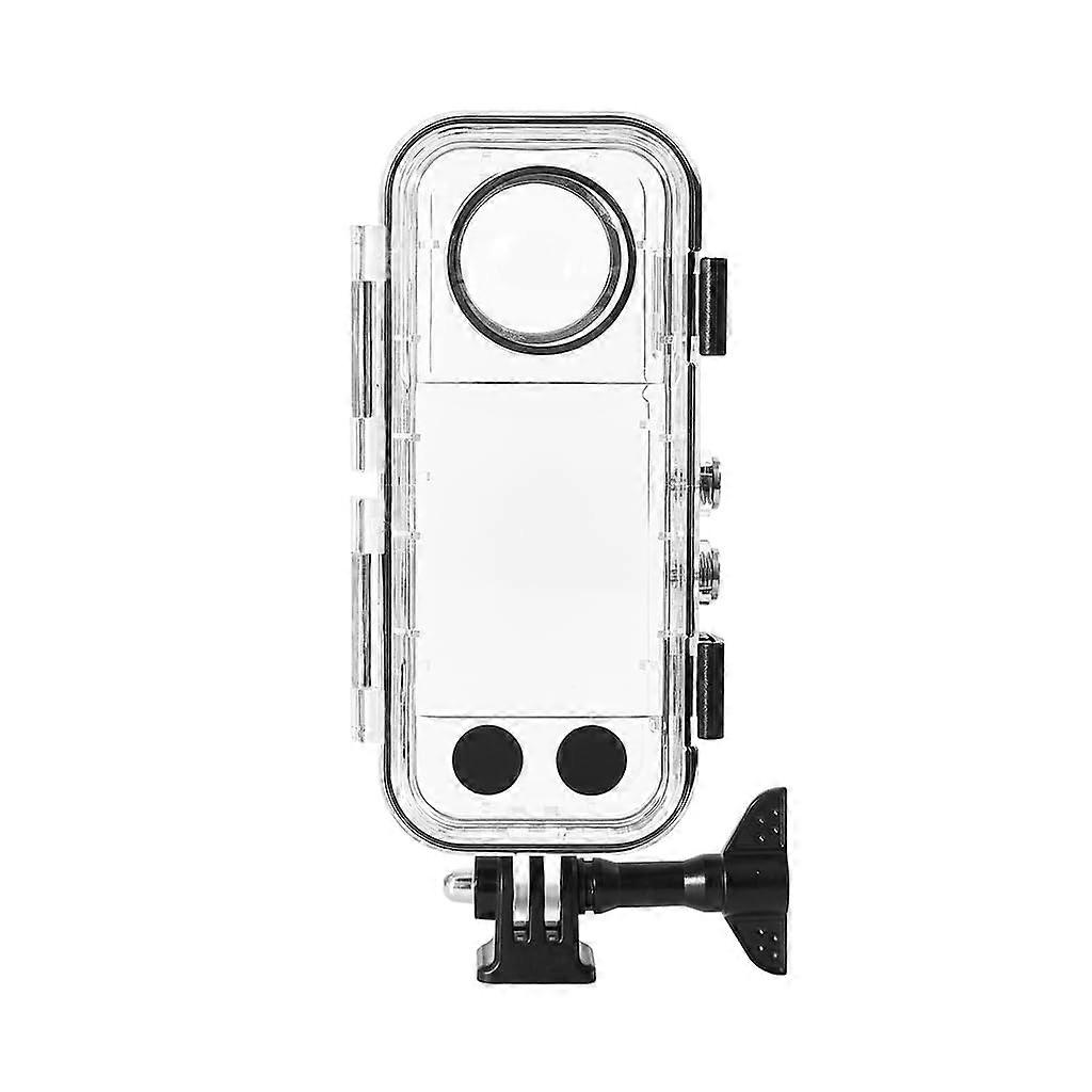 Waterproof Case for Insta 360 X3, 60M Underwater Diving Protection, Snorkeling Accessory, Durable Glass Design
