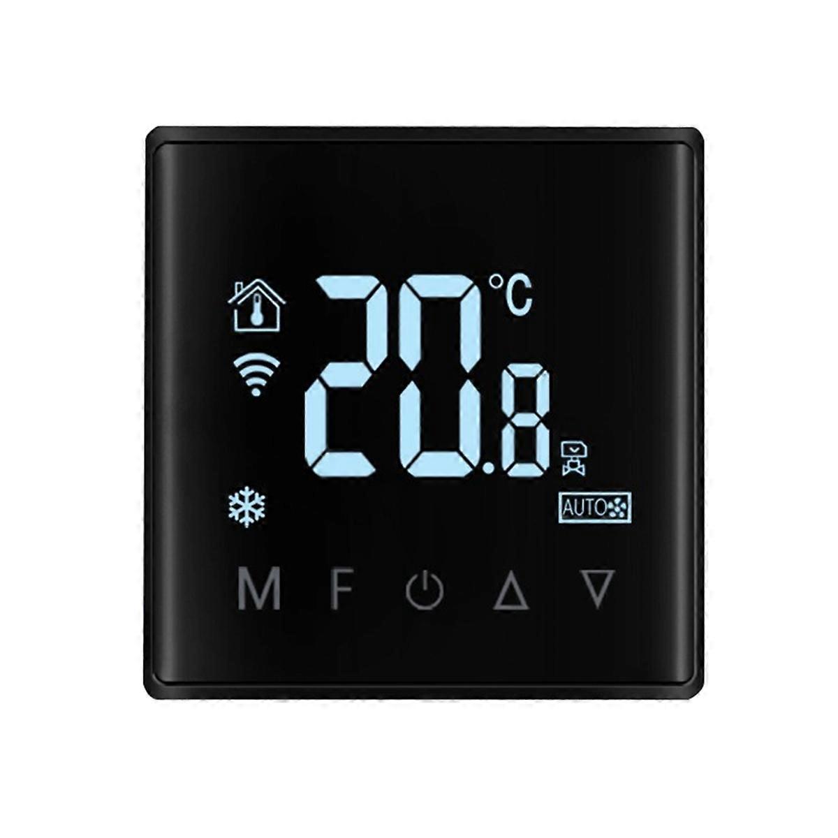 Tuya Zigbee WiFi Smart Thermostat Home Temperature Regulator black