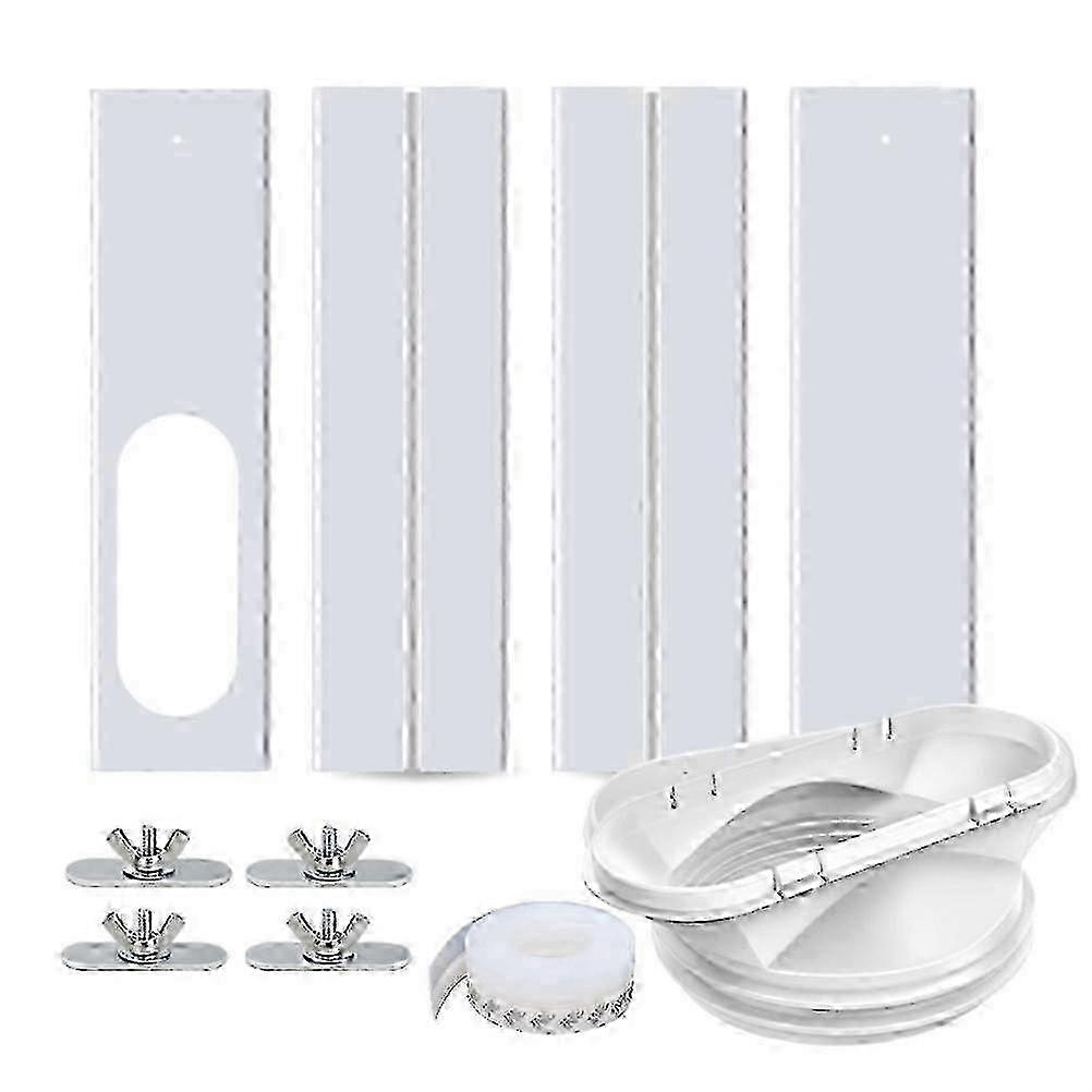 Adjustable Portable Air Conditioner Window Vent Kit for Sliding Units