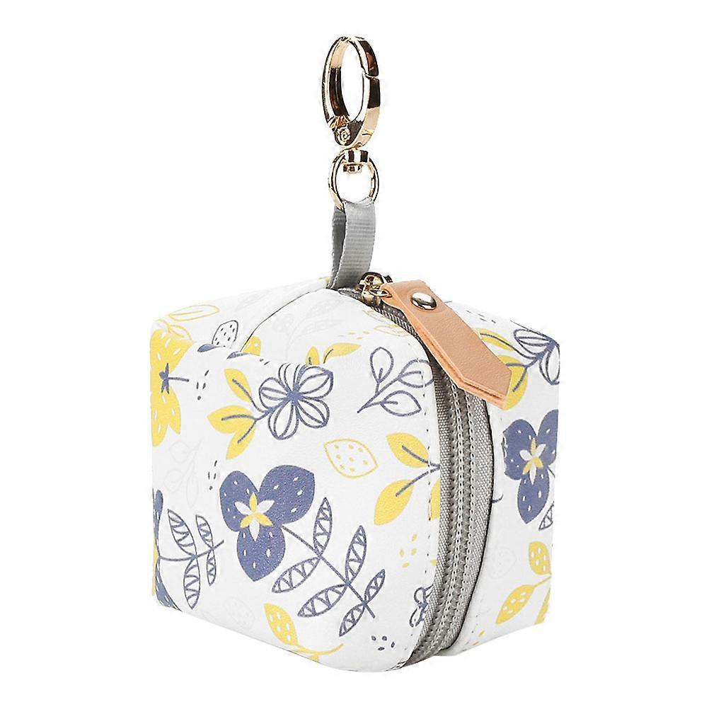 Pacifier Container Case For Baby Infants Assorted Color Easy To Clean 1Set