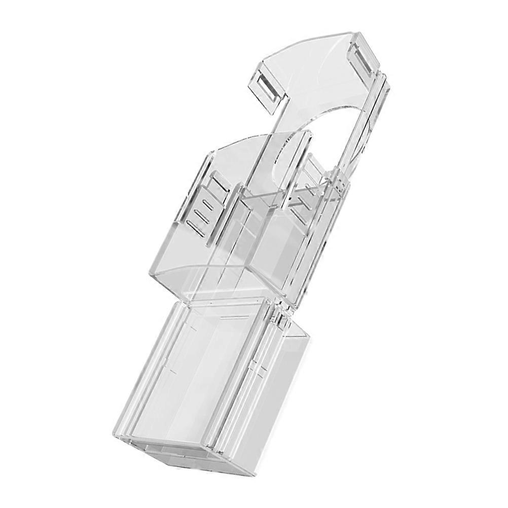 Safety Lock Door Handle Cover Easy Install, Transparent Design, Prevents Automatic Locking for Home Safety & Child Supervision
