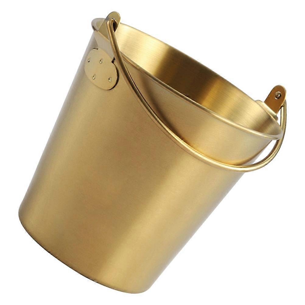 Mini Metal Bucket for Chip Serving Ice Cube Multi functional 1 Set