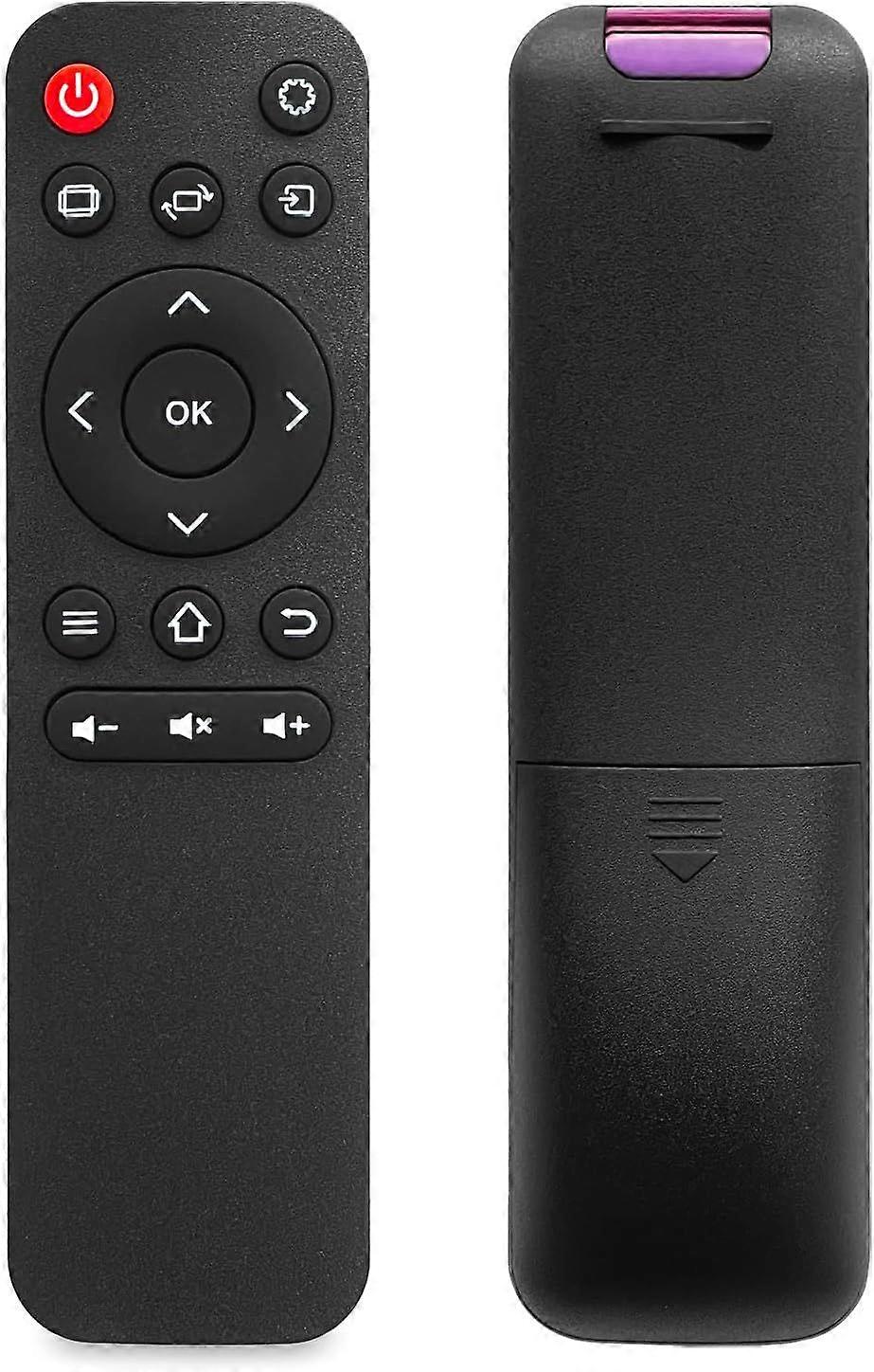 Replacement Remote for Mini Projector,Compatible with HAPPRUN H1 Projector. black