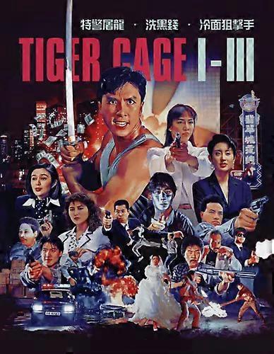 Tiger Cage Trilogy [18] Blu-ray Box Set Region 2