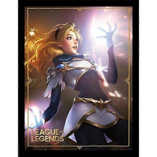 League Of Legends Lux Framed Poster