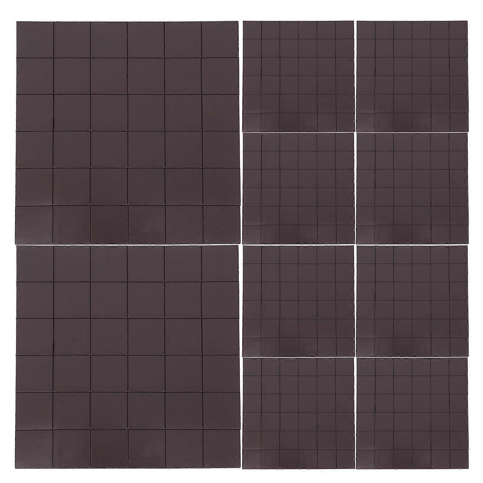 10 Sets Flexible Magnetic Sheet With Adhesive Backing Diy Fridge Magnets Thin Magnetic Sheet For Crafting Supple Fridge Patches Home Fridge Decor
